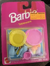 Vintage NOS Barbie Tableware Kitchen Original 1992 9310