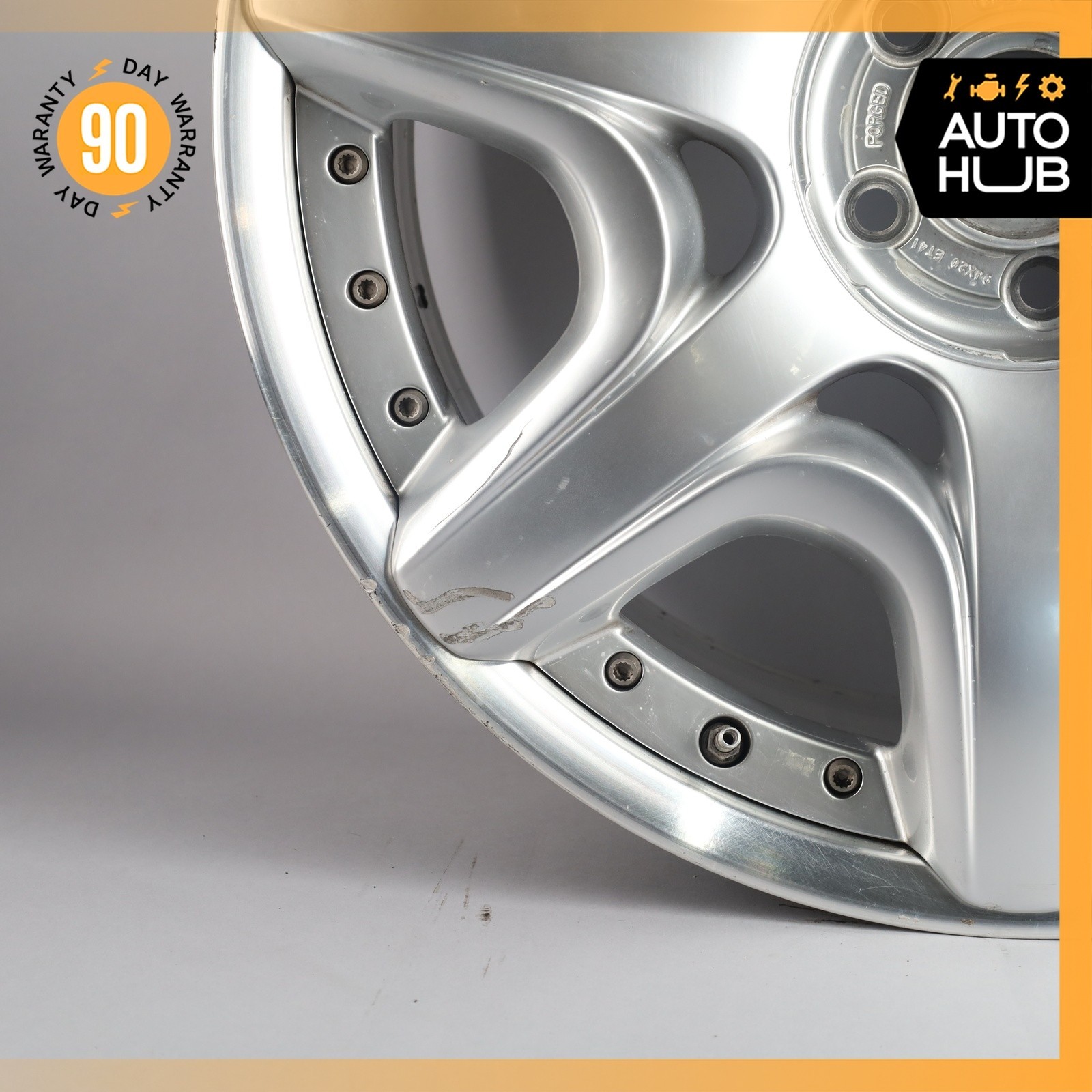 Bentley Continental GTC Flying Spur 9 x 20 20" Wheel Rim Silver 3W0601025AM OEM