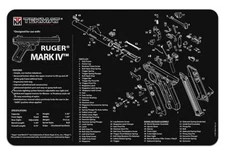 TekMat Handgun Cleaning Mat Ruger Mark IV