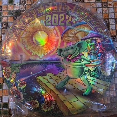 Discraft Grateful Buzzz Michael Bernard Grateful Dead Bear Rare Collector Disc