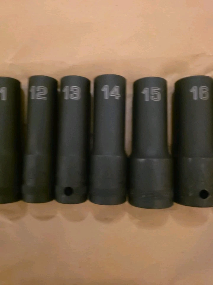 MAC TOOLS SVDPM166BRPT  16-Pc  1/2" Dr 6pt  Metric Deep Impact Socket Set   - Image 3 of 4