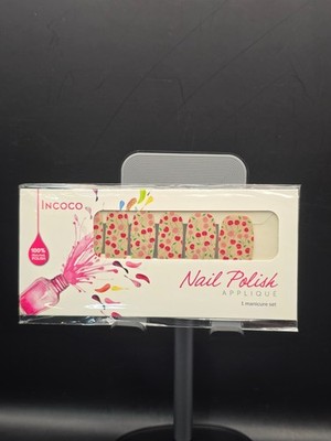 INCOCO NAIL POLISH STRIP CHERRY JUBILEE