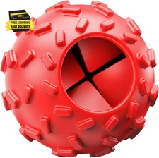 Treat Dispensing Dog Toys - Interactive Cognitive Dog Treat Toy,Puzzle Ball for