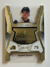 2021-22 UD SPX Finite Rookies RSAMPO RANTA /299 Colorado Avs #F-28