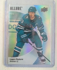 2023-24 Upper Deck Allure Base Card #74 LOGAN COUTURE San Jose Sharks