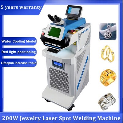 200W Jewelry Spot Laser Welding Machine Water Cool Laser Spot Soldering Welde