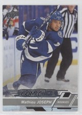2018-19 Upper Deck Overtime Rookies Mathieu Joseph #116 e9p