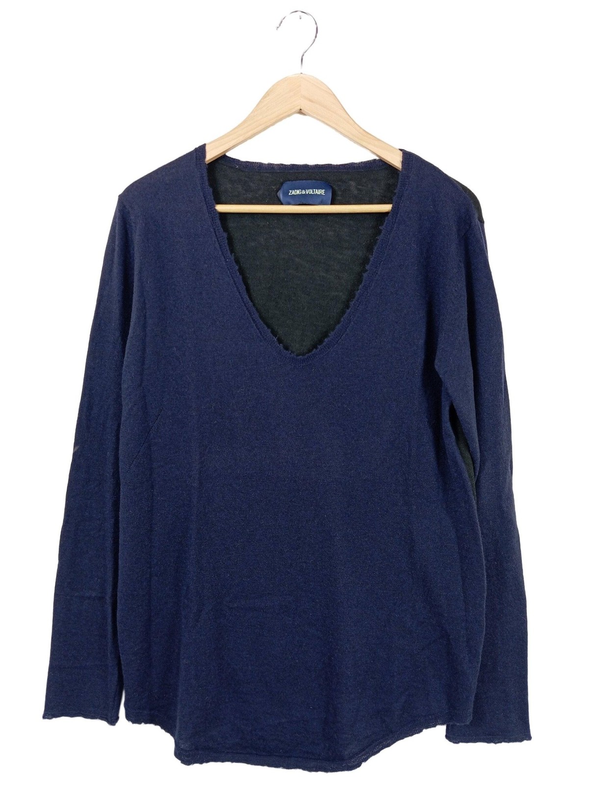 ZADIG & VOLTAIRE Sudadera de cachemir Mujeres Jersey Talla EU 40 azul