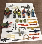 VHTF 1980s Accessories Weapons Lot Of 30+ 5 Men Vintage G.I. Joe 3.75” ARAH 🔥