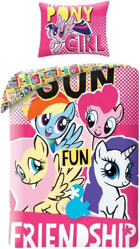 Мешок Baumwolle MY LITTLE PONY Bettset MLP Bettbezug Einzelbett, 140x200 см