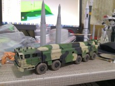 3D Printing 1/72 China Dongfeng-16 ballistic missile Model Unpainted