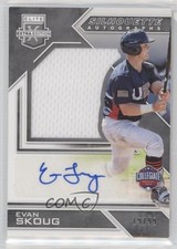 2016 Panini Elite Extra Edition 19/99 Evan Skoug #USA-ES Auto 0g4