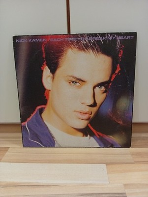 Nick Kamen 1986 WEA 12'' Vinyl Each Time You Break My Heart (P1)