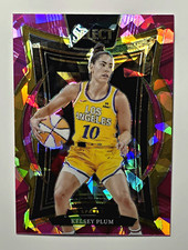 Kelsey Plum | 2025 Panini Select WNBA - Concourse Pink Flash Prizm #31