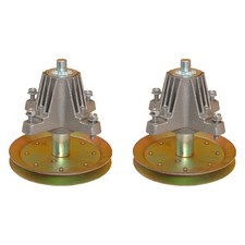 2 618-04636 Spindle Assemblies Fits Cub Cadet 46" Deck Models: LTX1045 LTX1046