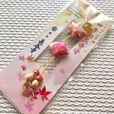 kamakura Fall foliage Omamori Rarity Hase-dera Temple Momiji Flower Amulet japan