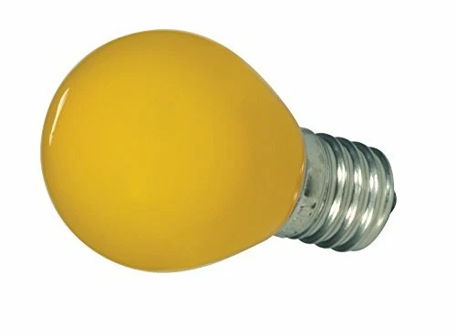 Satco S9166 LED S11 Ceramic Yellow Medium Base Light Bulb, 1.2W - Image 2 of 3