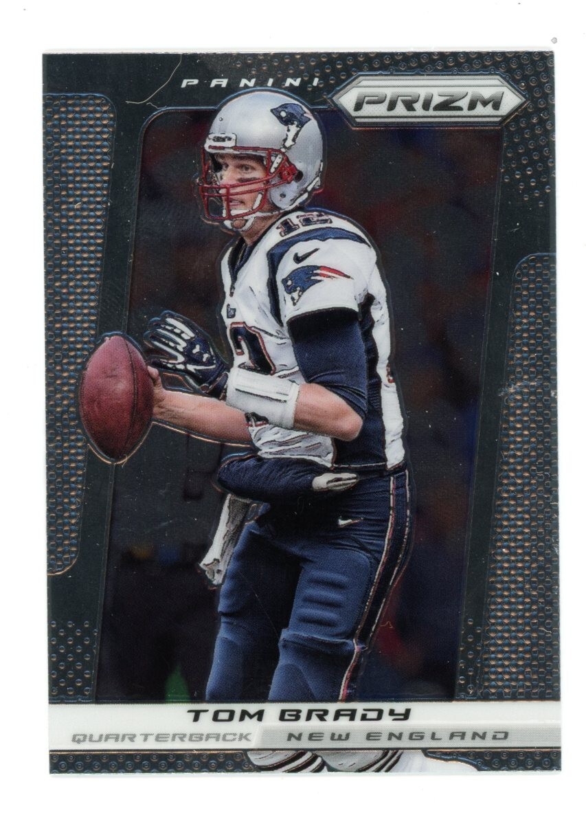Panini Prizm Tom Brady New England Patriots #64 2013 Football Trading Card