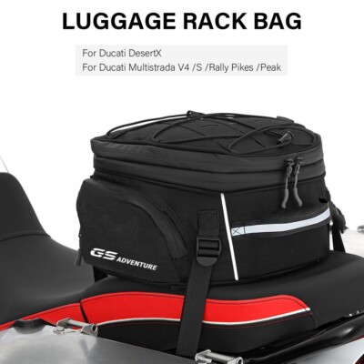 For BMW F900XR F700GS R1200GS motorcycle saddle bag rear rack top luggage  bag