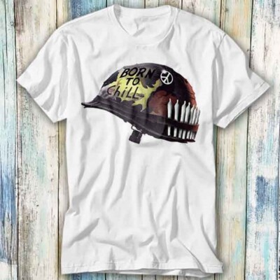 T-Shirt Born To Chill Weed Magic Mushroom Parodie Meme Geschenk Top Unisex 1020