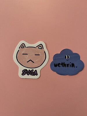 BTS Season s Greetings 2022 Sticker Official Suga / Yoongi