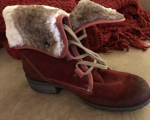 fur lined chukka boots