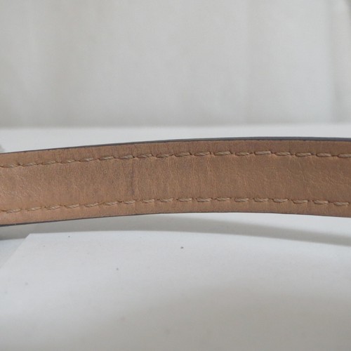 Auth VTG LOUIS VUITTON Monogram Vernis Brasle Triple Tour Bracelet Andigo M91404 - Picture 21 of 24