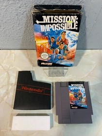 MISSION : IMPOSSIBLE NINTENDO NES PALCOM - 