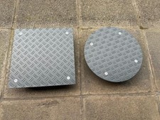 Carrello per Piante Tondo Angolare 200kg Rullo di Fiore Arancione Antracite Alu