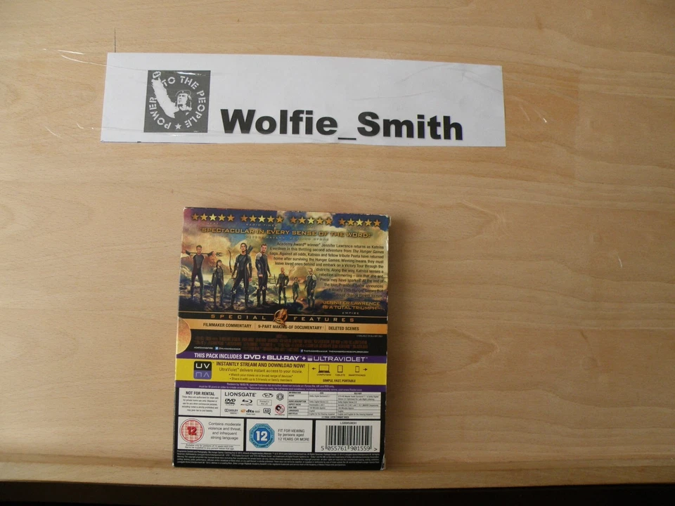 Blu-Ray Film - The Hunger Games - Catching Fire ( - Region B - Image 3 of 3