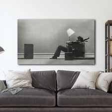 Blown Away Guy | Ad 1979 Canvas Wall Art Prin...
