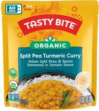 Tasty Bite Organic Split Pea Turmeric Curry - Vegan, Gluten-Free  10 oz