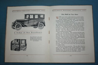洋書 SELPService Number17F/W2002 1920 Mitchell Series F New Sixes Reference Book Owners Operator's