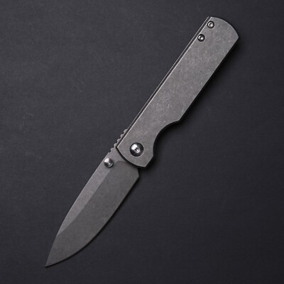 Monterey Bay Knives Sea Otter - Stonewashed Titanium / MagnaCut