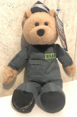 USAF Beanie Bear Limited Treasures GUARDIAN Hometown Heroes 8'' Plush