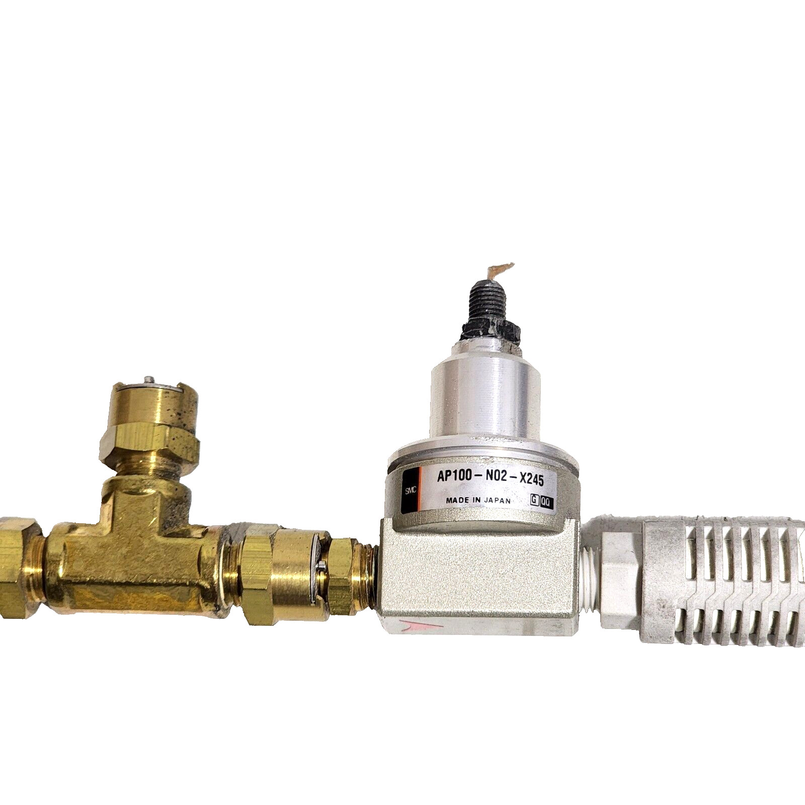 SMC Corporation AP100-N02-X245 PRESSURE CONTROL VALVE GREET USED.