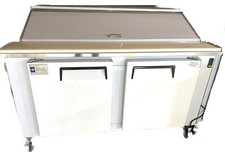 Optimum 2 Door Refrigerated Sandwich Prep Table 60" Factory promotion