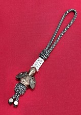 Knife Paracord Lanyard with "Knight" metal Collectible bead