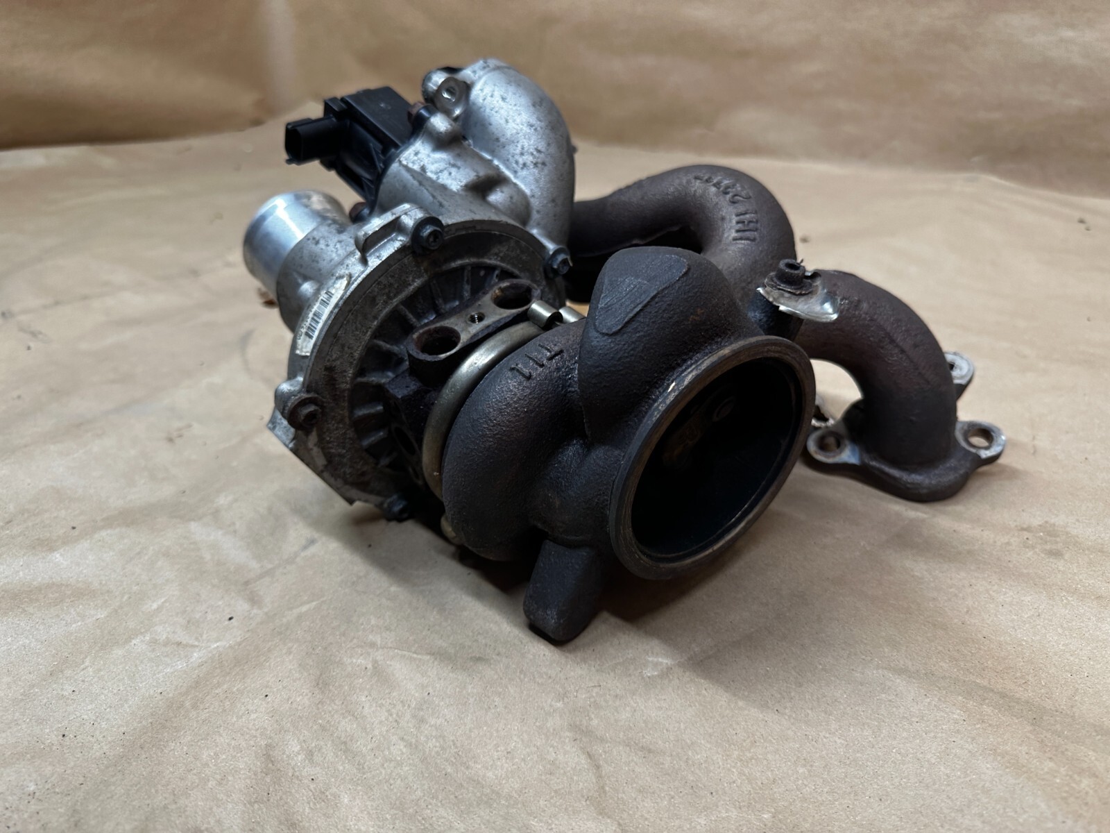 2014 - 2019 MASERATI GHIBLI M157 3.0L LEFT TURBOCHARGER 297712 1044T12-2649C15