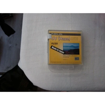 Accessoire camera filtre uv 46 mm marumi uv haze bague bleu - Photo 1/2