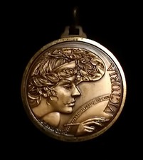 Medaglia Victoria Bandoli Incisione C. G. Don Bosco 1982 