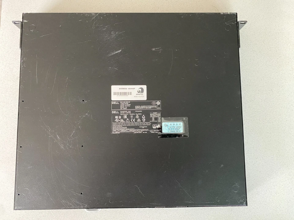 Conmutador de red administrado Dell N2048P 48 puertos incluye orejas de rack RESET + PUERTOS PROBADOS Foto 4 de 4