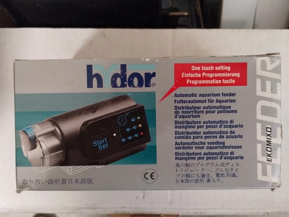 Hydor MIXO Digital Programmable Automatic Aquarium Fish Food Feeder - Image 2 of 2