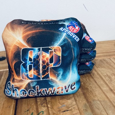 BP Bags And Boards ACO Approved Cornhole Bag Set Of 4 Shockwave Made In Michigan