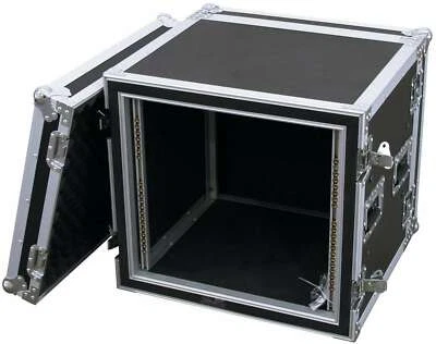 ROADINGER 10 HE 19" Shock Proof Mount Verstärker Endstufen Case-in-Case Rack Flightcase