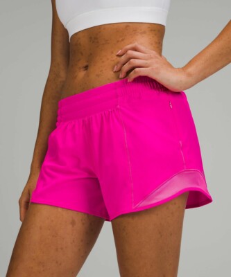 pink lululemon shorts size 6