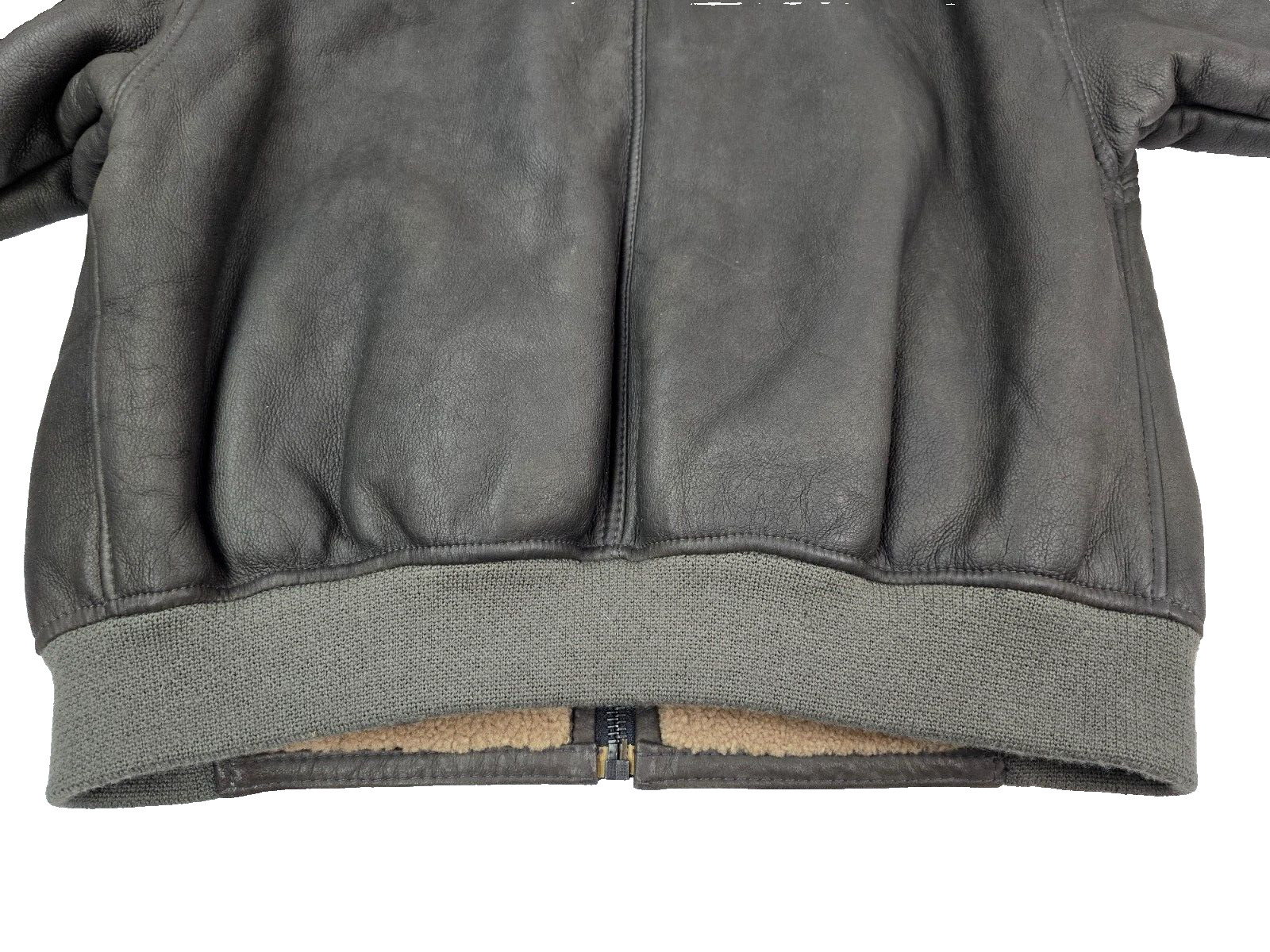 Givenchy Men's Shearling Sheepskin Leather B3 Bomber Aviator Jacket 50 M Italy thumbnail 14