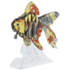 3D puzzle Paper Craft- Model Echizen Japanese Paper Kintoto Goldfish-Kinran-Chou