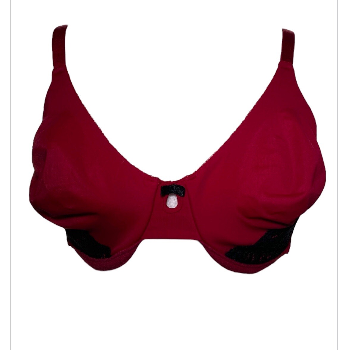 Ellen Tracy Bra 59430 Seamless Soft Cups Size 38D Red | eBay