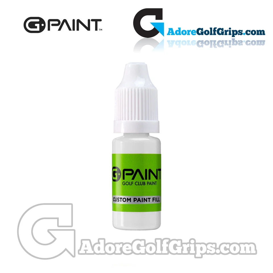 G-Paint Custom Golfschläger Farbe Füllflasche - Weiß (1er Pack)